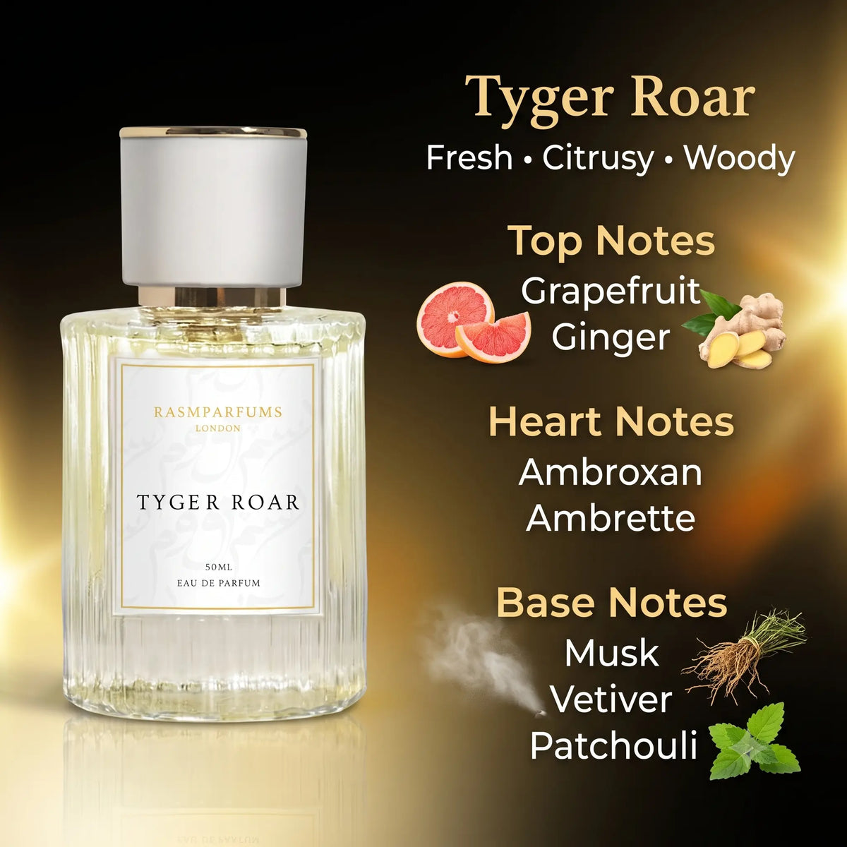 Tyger Roar - Inspired by Le Gemme Tygar - Bvlgari RASM PARFUMS